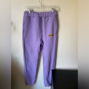 Drew House Men’s Purple Sweatpants Size S Loungewear Streetwear Pants
